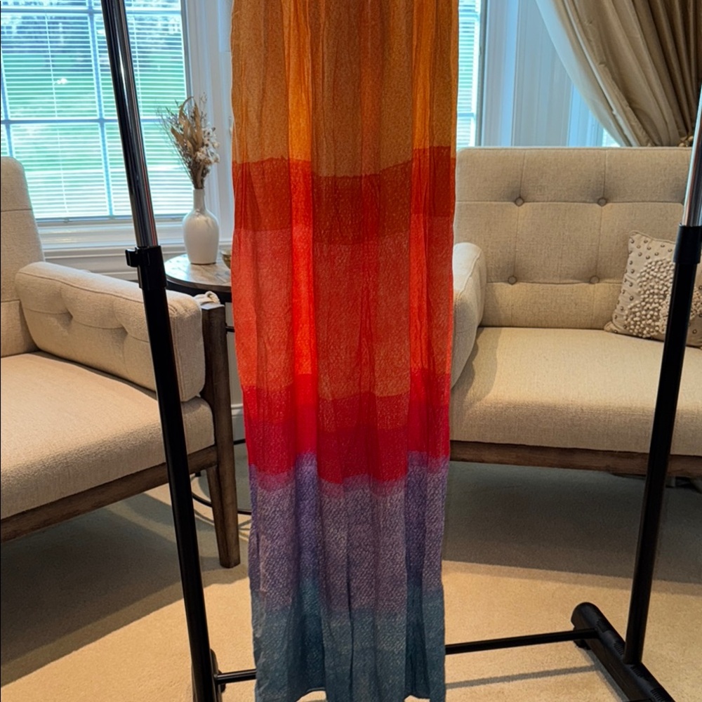 Colorful Gradient Maxi Dress - Picture 2 of 7